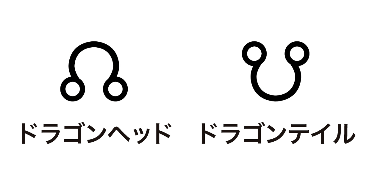 ドラゴンヘッドとドラゴンテイル
