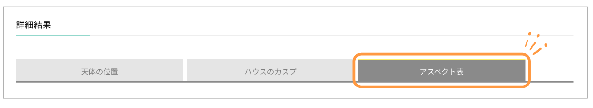 詳細結果_アスペクト表