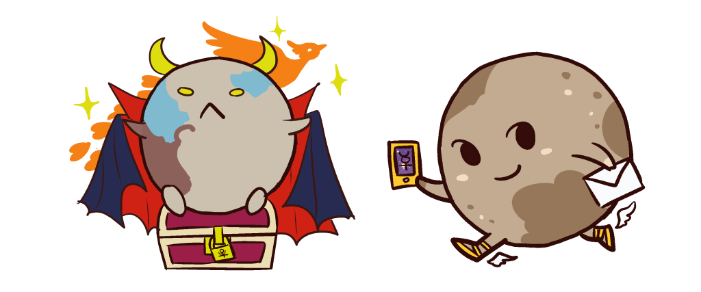 冥王星と水星