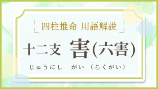 用語解説_アイキャッチ_十二支_害(六害)