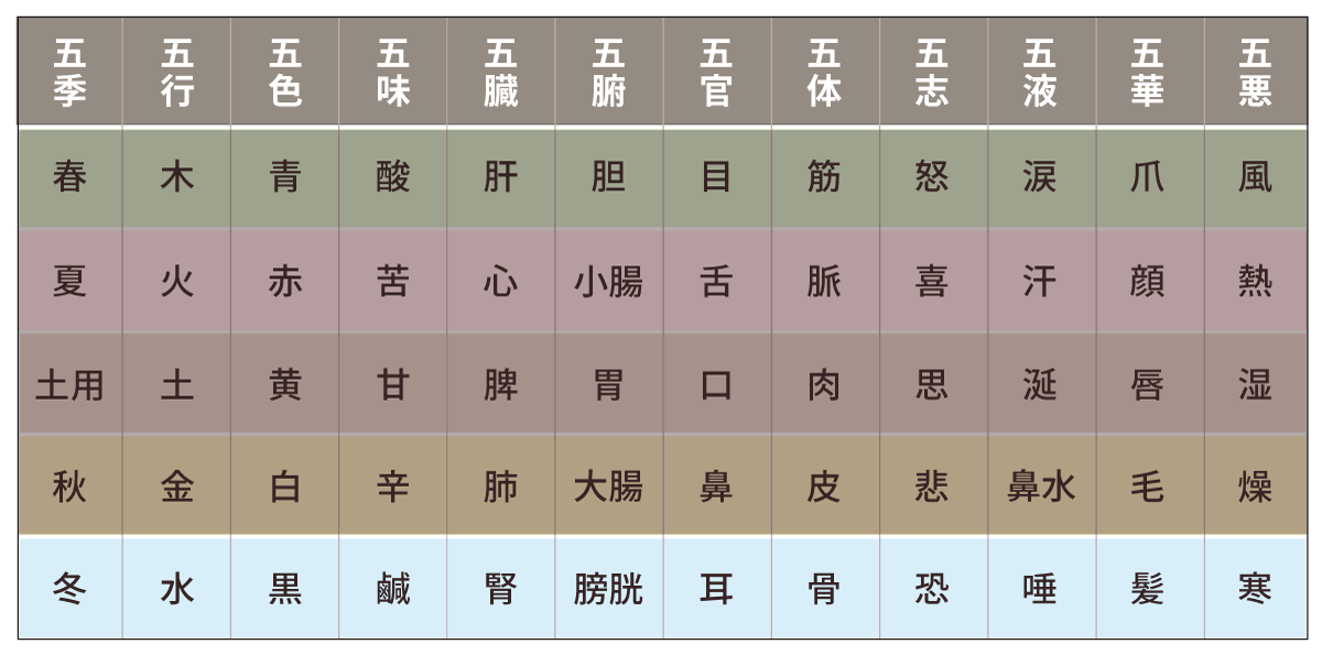 五行色体図_表バージョン_水にハイライト